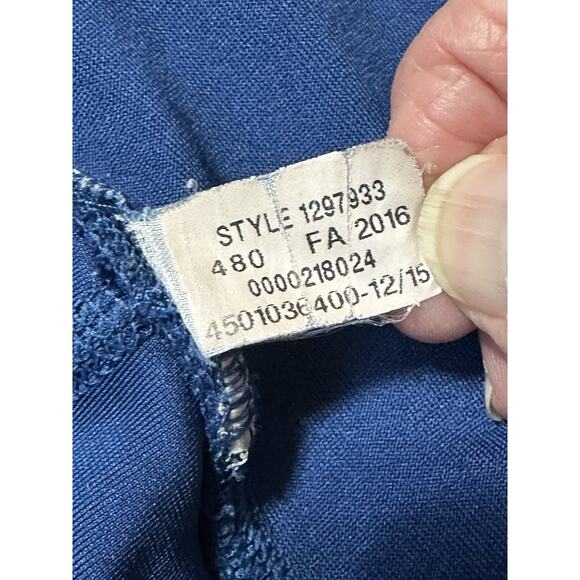 Under Armour UA Leggings Women’s Size Small Blue Elastic Waist Cropped - Picture 15 of 15